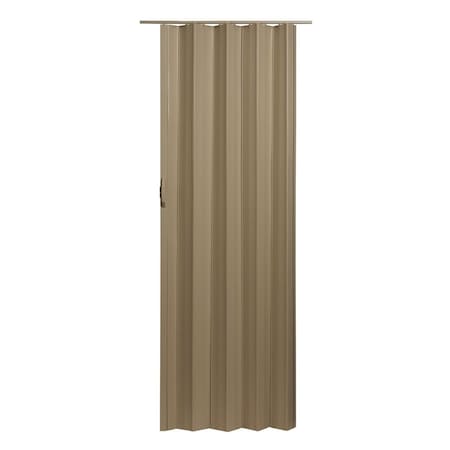 Spectrum 36 x 80 in. Sienna Timber Accordion Folding Door, Beige SIEN3680TBEC
